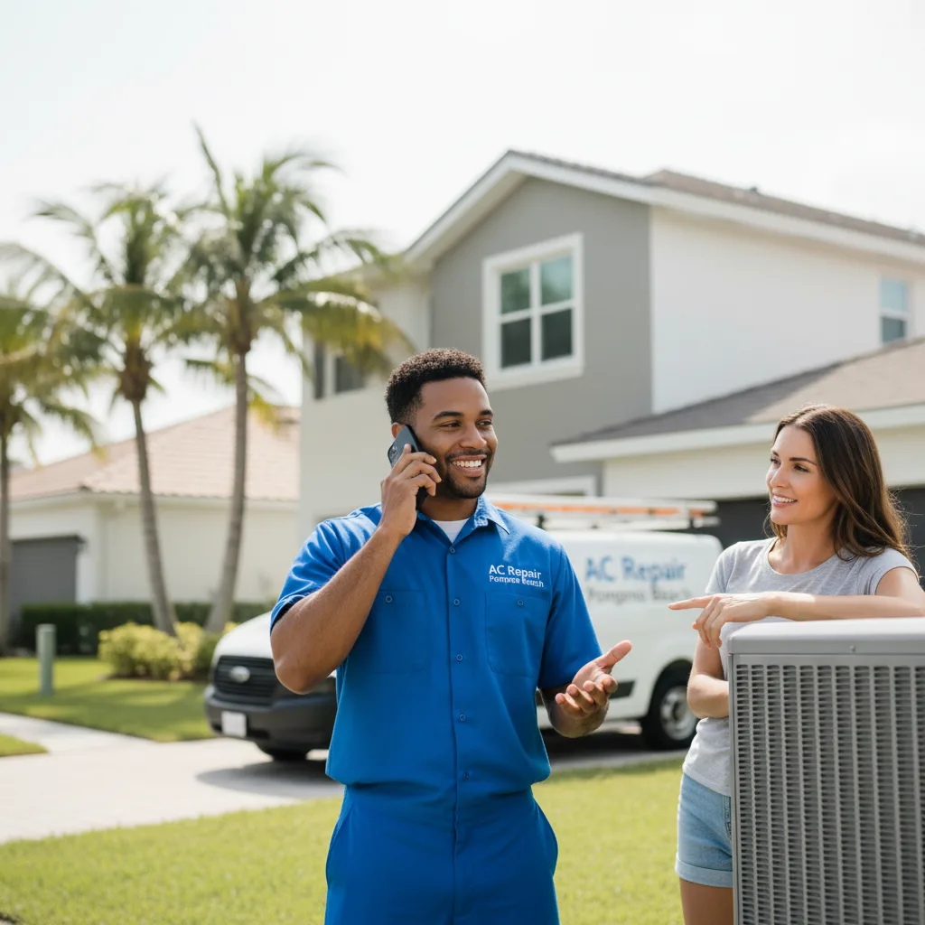 AC Repair Pompano Beach customer support in Lanse